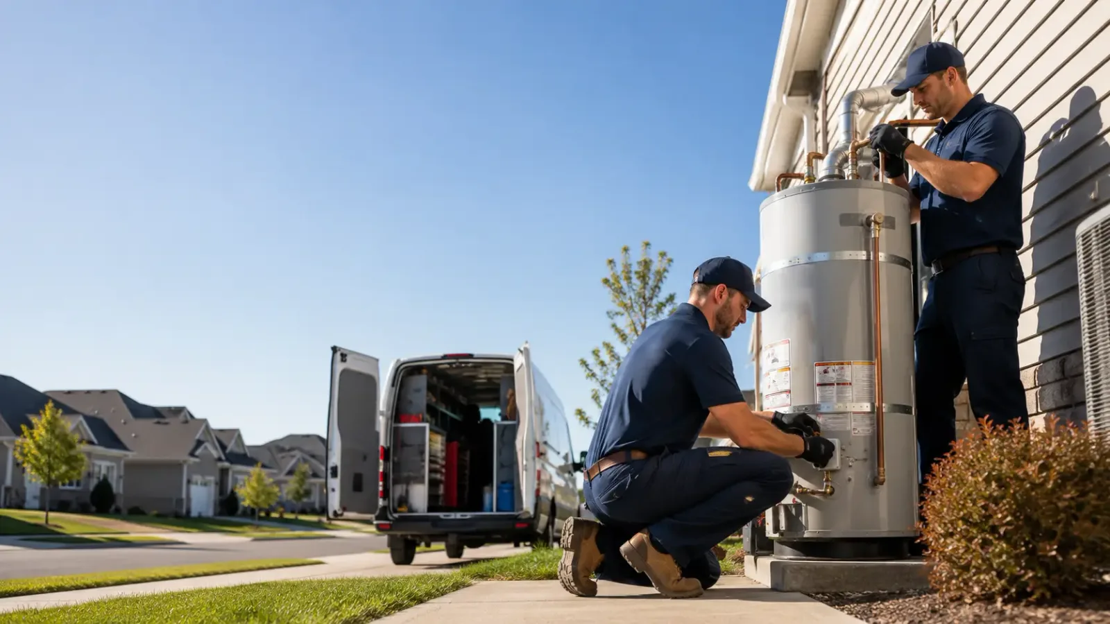 Water Heater Installation in Cement, OK
